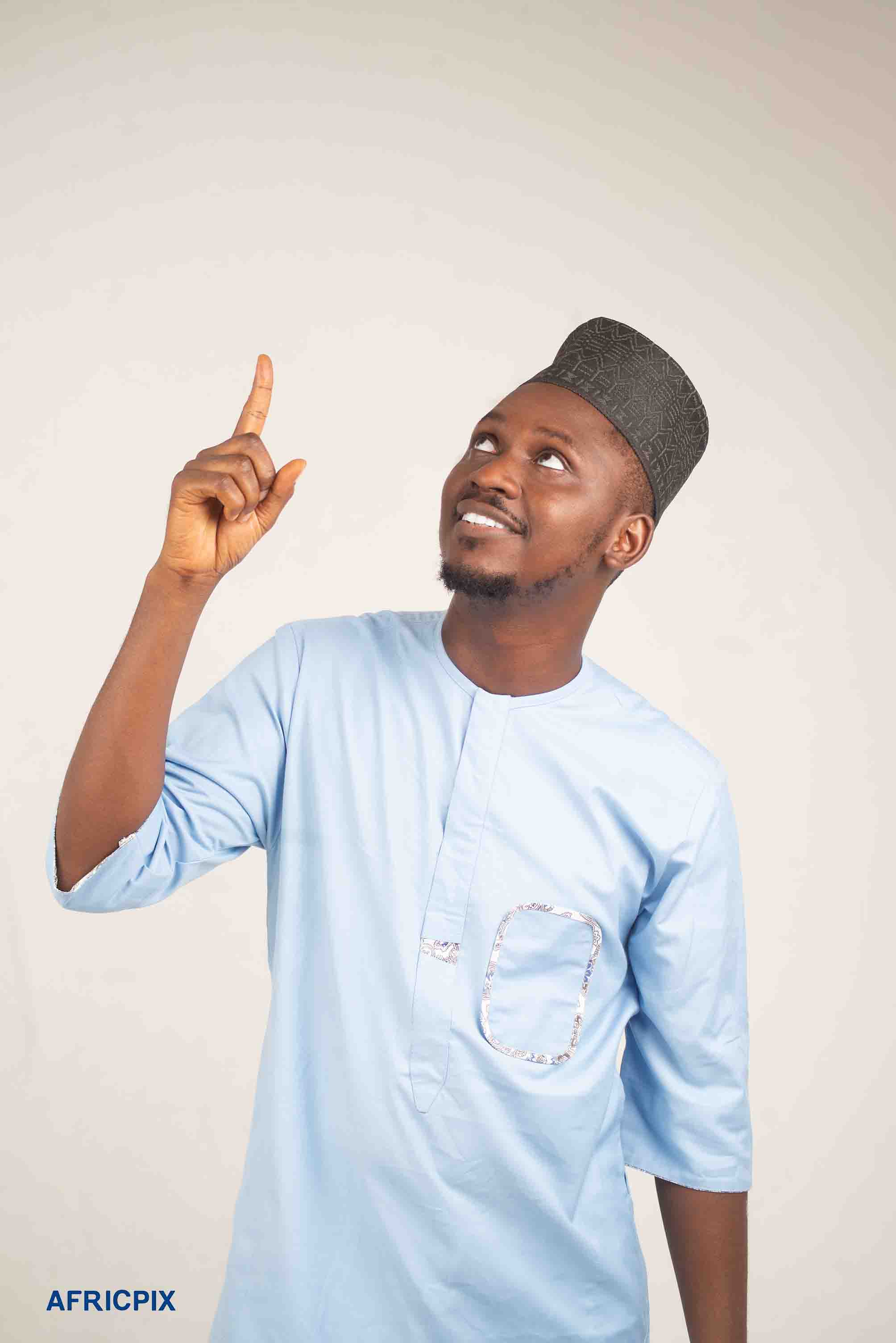 Nigeria Hausa Man Hand Pointing